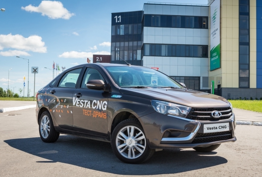 LADA Vesta CNG выходит на российский рынок 12